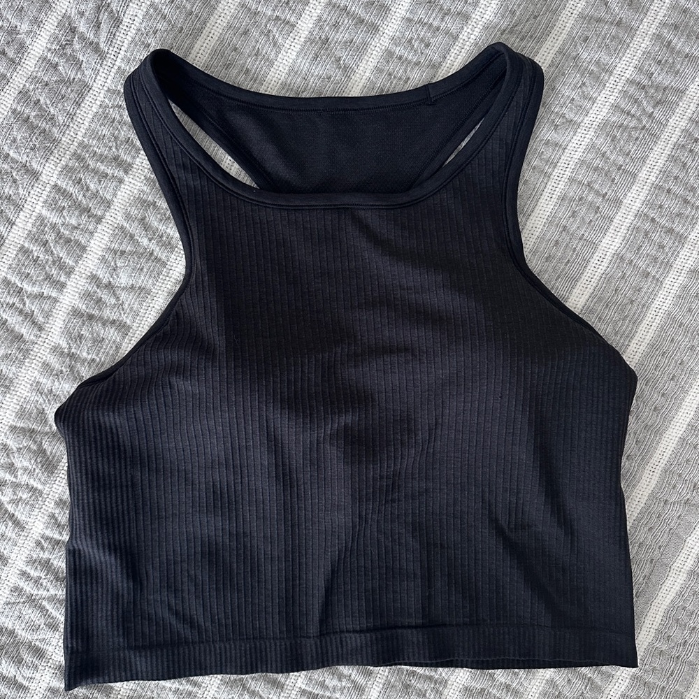 Lululemon Ebb to Street RB Crop Tank Size 12